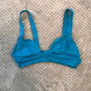 vitamin a neutra bralette top blue